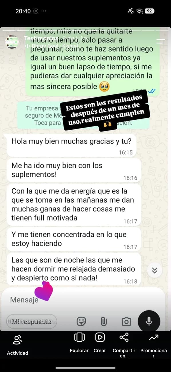 Recomendación Absoluta